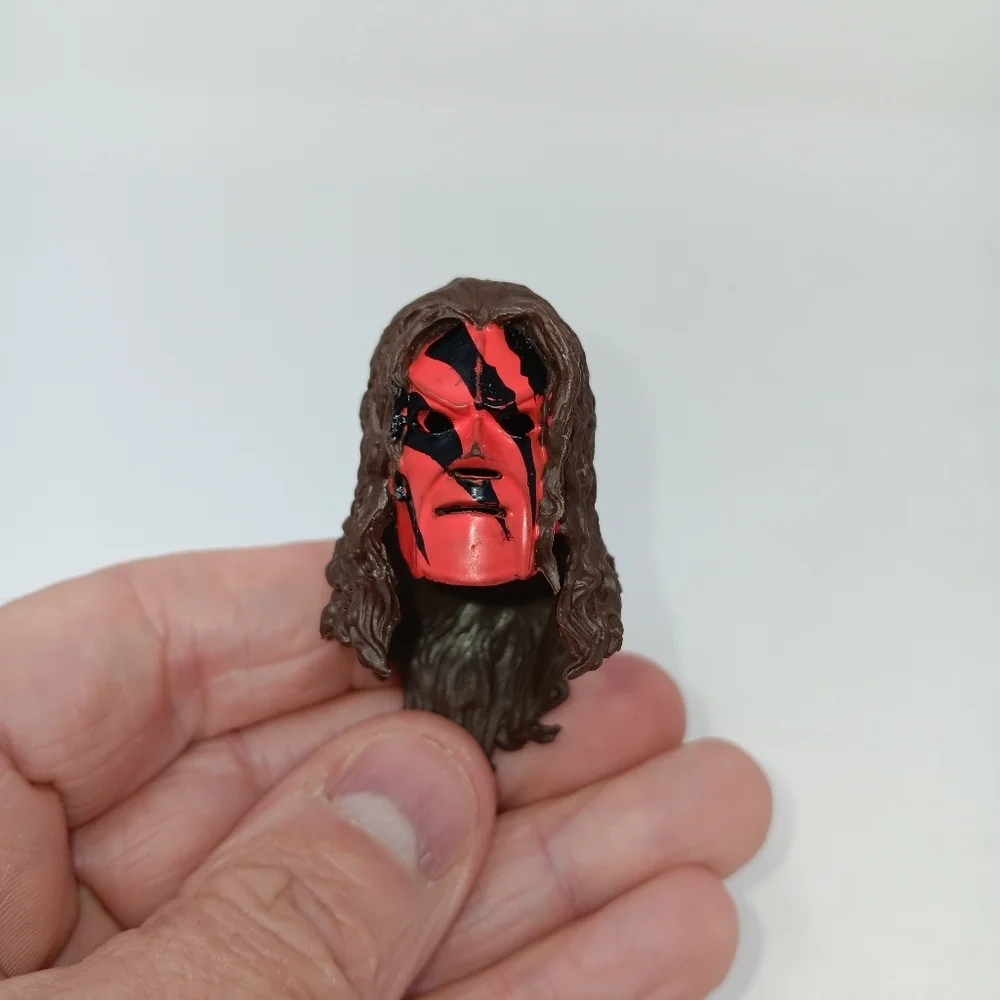 6 Pcs Professional Wrestling Head Lot #375